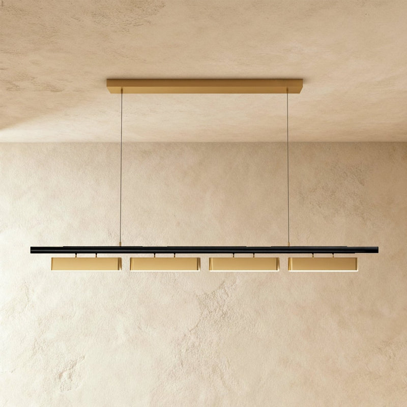 Munira Modern Chandelier - Sleek Design with LED Lighting – Residence Supply