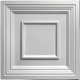 Close-up of Musna PVC wall panel with geometric square design, ideal for stylish, durable, and easy-to-install wall or ceiling decor.