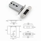 Mylo Handle and Lock - Residence Supply