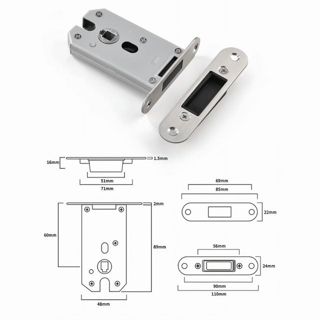 Mylo Handle and Lock - Residence Supply