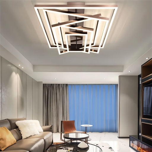 Make a statement with the Naia Ceiling Light, featuring a sleek design and soft ambient lighting that creates a welcoming atmosphere.