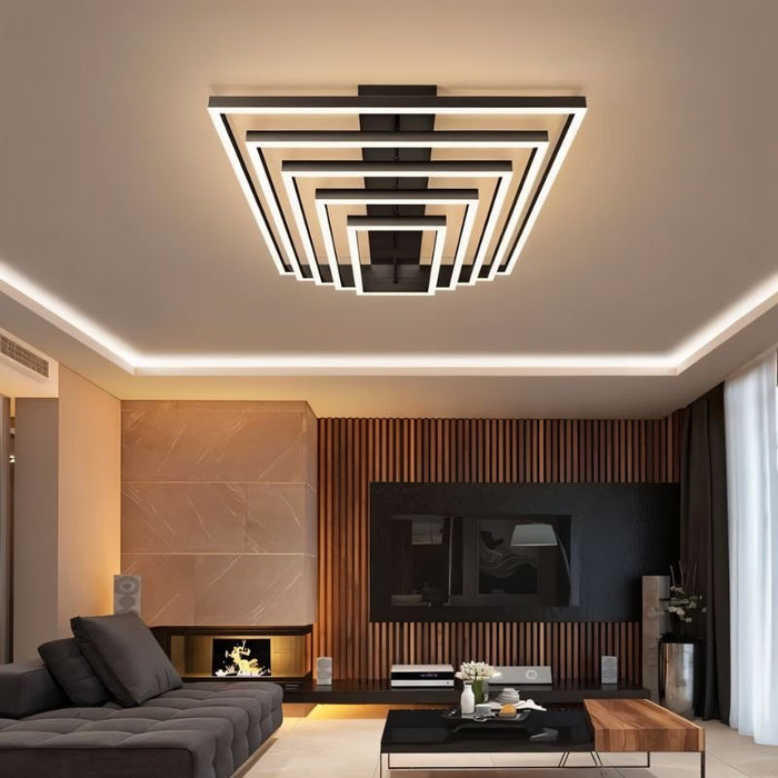 Create a cozy ambiance in your living space with the Naia Ceiling Light, perfect for illuminating your home with warm, inviting light.