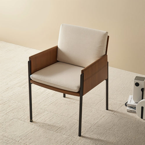 Nebulosa Contemporary Upholstered Accent Chair: Featuring a sleek design with clean lines and plush upholstery, this accent chair offers modern style and comfort for any living space.