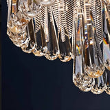 Nehora Round Crystal Chandelier