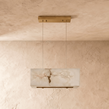 Nekhen Alabaster Chandelier Light - Residence Supply