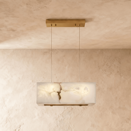 Nekhen Alabaster Chandelier Light - Residence Supply