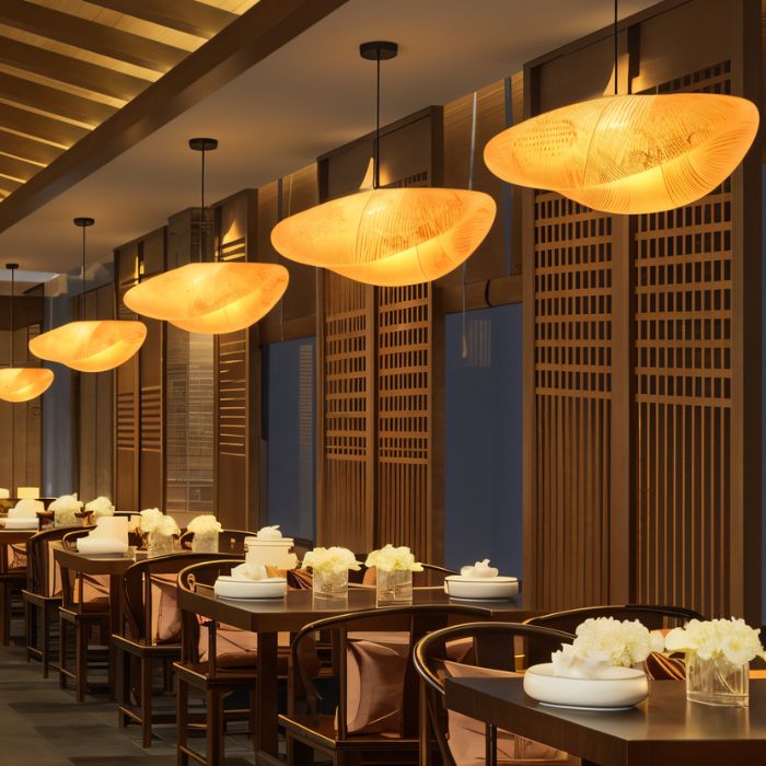 Nest Rattan Pendant Light - Light Fixtures for Restaurants