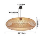 Nest Rattan Pendant Light