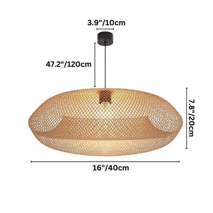 Nest Rattan Pendant Light - Residence Supply