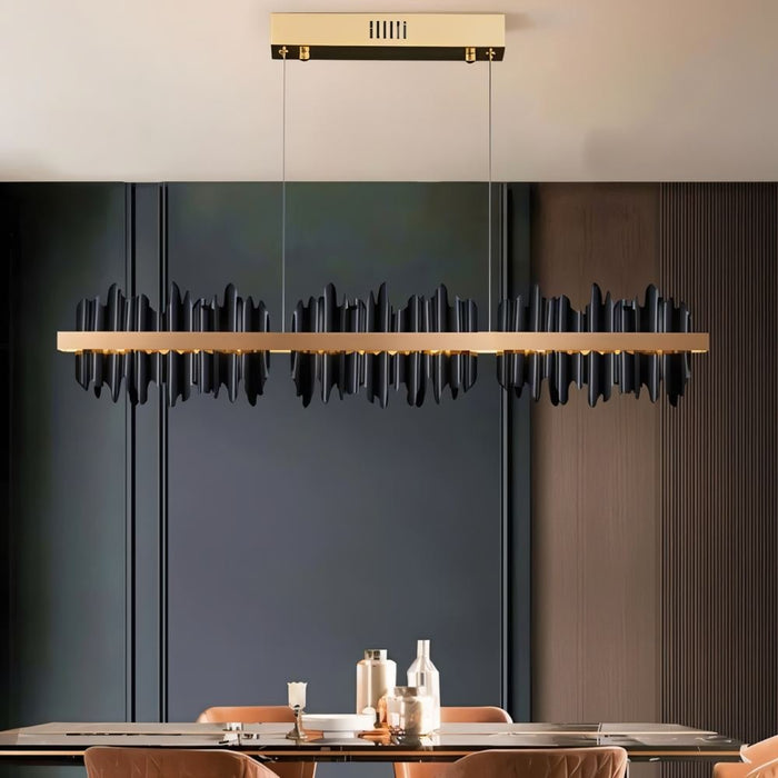 Ninda Linear Chandelier - Dining Room Light Fixtures
