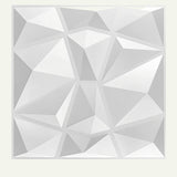 Close-up of a single Niton PVC Wall Panel with a 3D geometric design, ideal for versatile wall decor and easy installation.