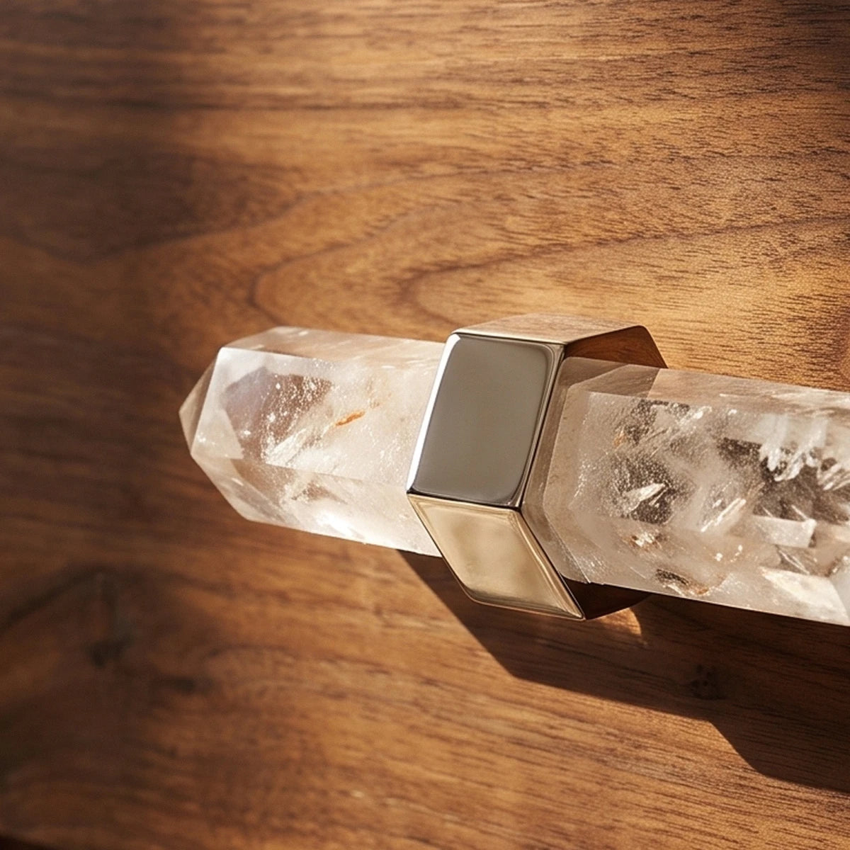 Nizag Crystal Knob & Pull Bar - Residence Supply