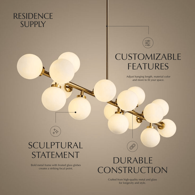 Novira Chandelier - Residence Supply