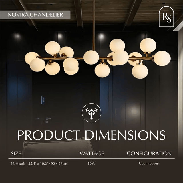 Novira Chandelier - Residence Supply