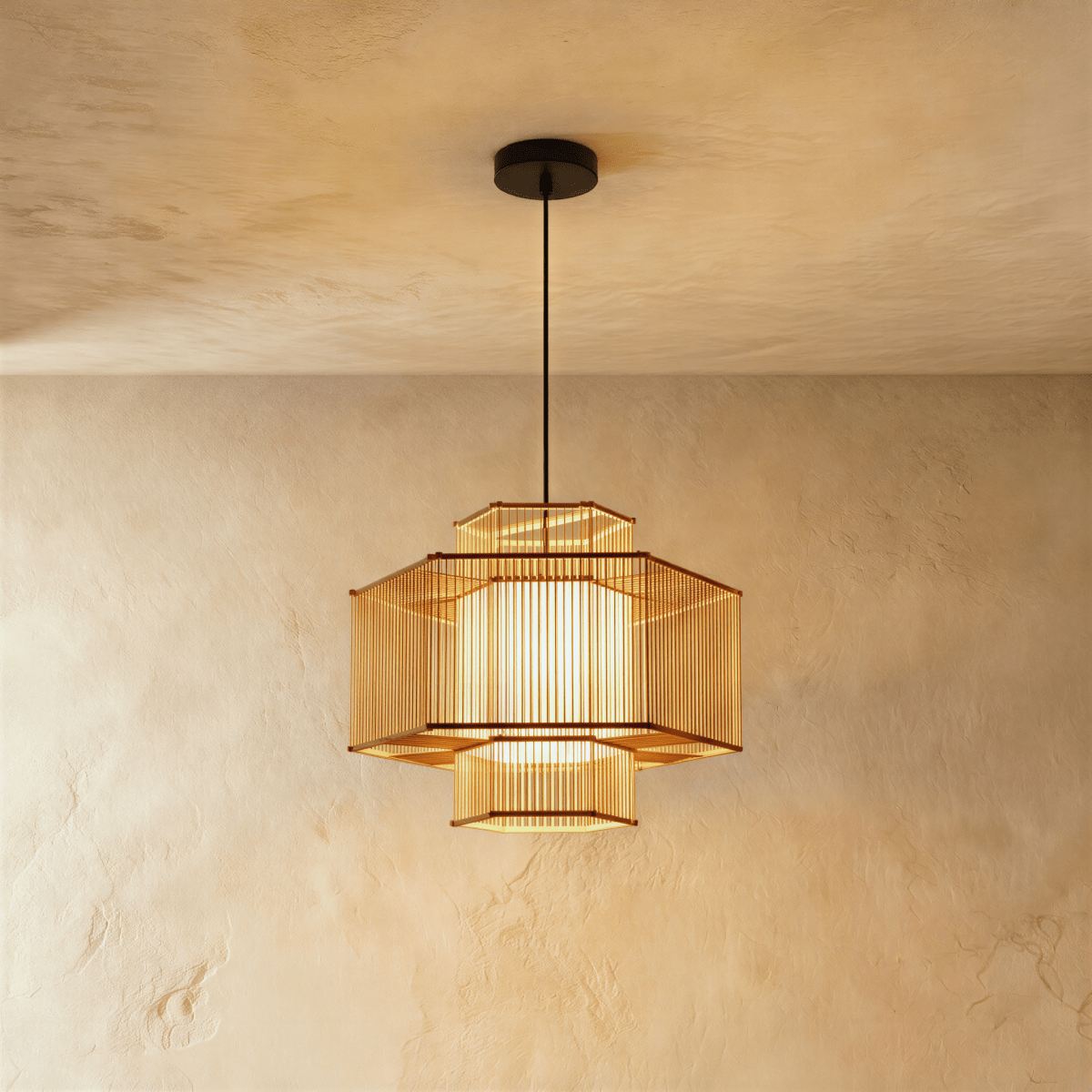 Oasis Rattan Pendant Light Collection - Residence Supply