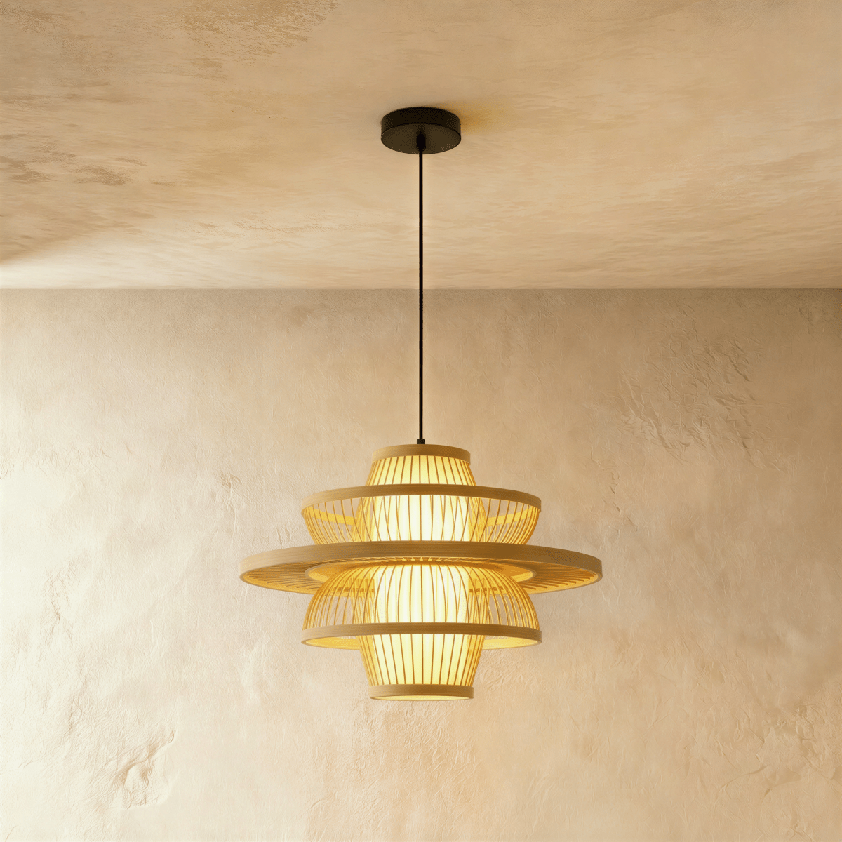 Oasis Rattan Pendant Light Collection - Residence Supply