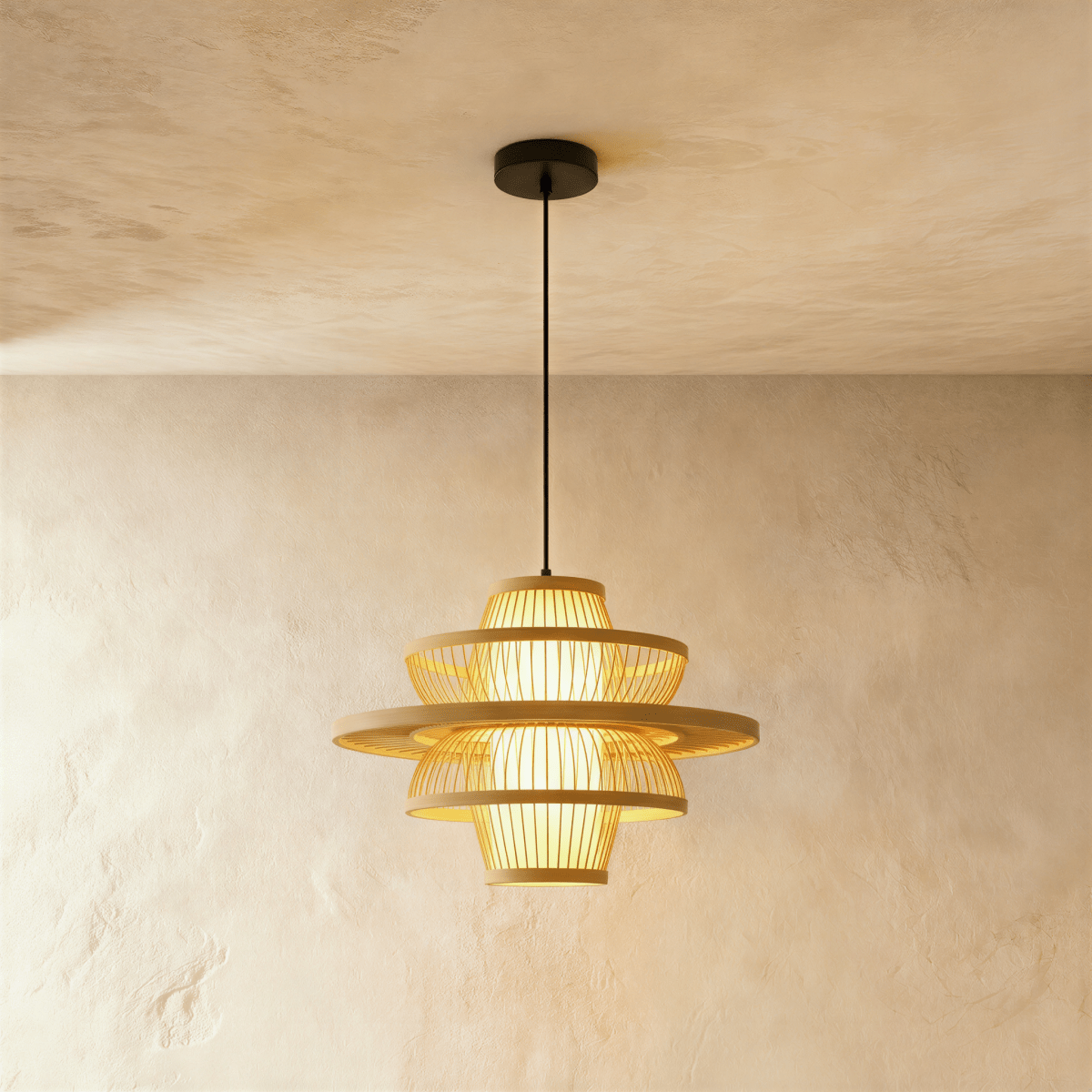 Oasis Rattan Pendant Light Collection - Residence Supply