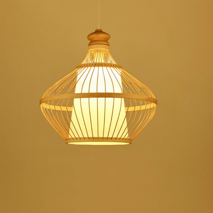Oasis Rattan Pendant Light Collection - Contemporary Lighting