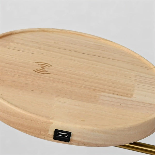 Okul Floor Lamp With Smart Side Table