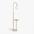 Okul Floor Lamp With Smart Side Table - Residence Supply