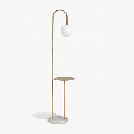 Okul Floor Lamp With Smart Side Table - Residence Supply