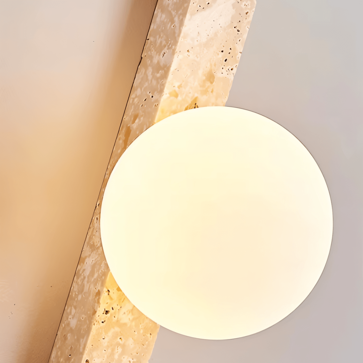 Olorva Travertine Wall Lamp - Residence Supply