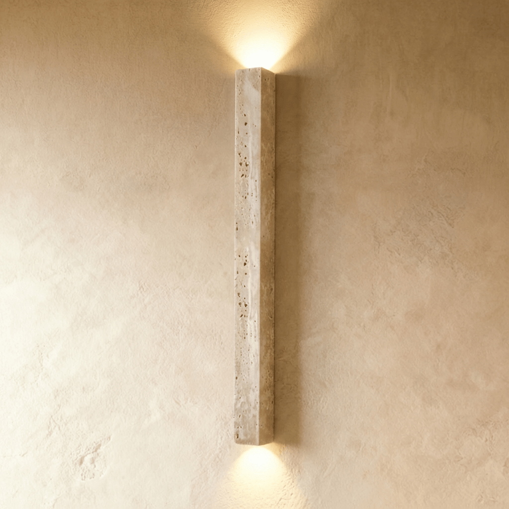 Olorva Travertine Wall Lamp - Residence Supply