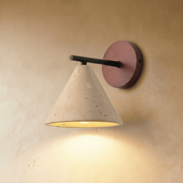Omicil Travertine Wall Lamp - Residence Supply