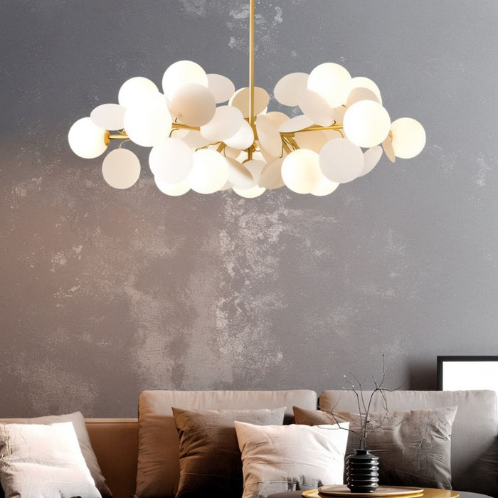 Opal Chandelier - Living Room Lighting