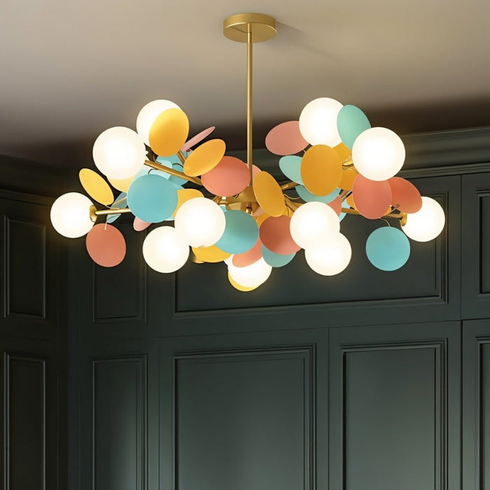 Opal Chandelier - Modern Chandeliers