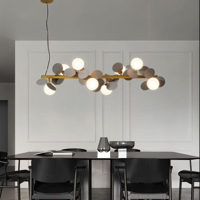 Opal Linear Pendant - Modern Lighting Fixtures for Dining Room
