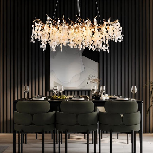 Opus Tree Branch Round Chandelier - Dining Room Lighting