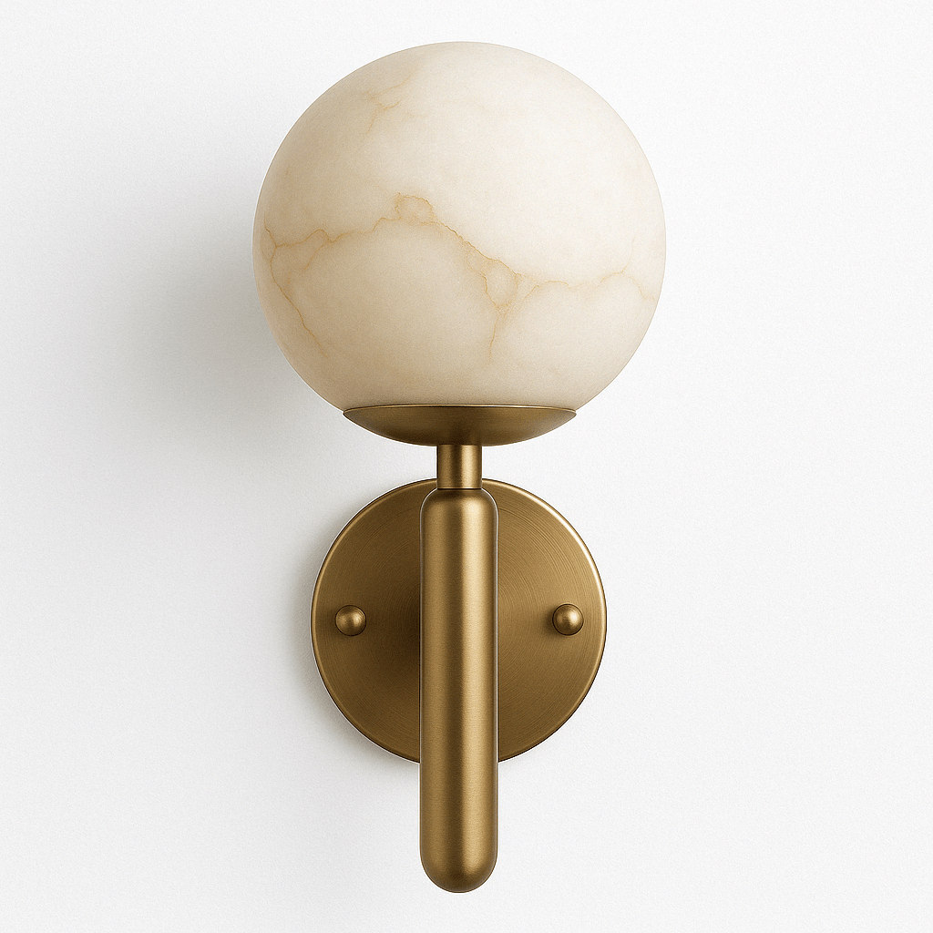 Orbis Alabaster Wall Lamp - Residence Supply