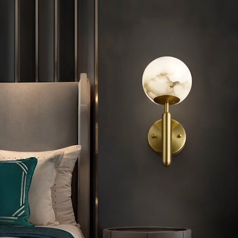 Orbis Alabaster Wall Lamp