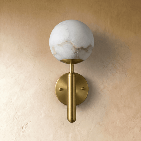 Orbis Alabaster Wall Lamp - Residence Supply