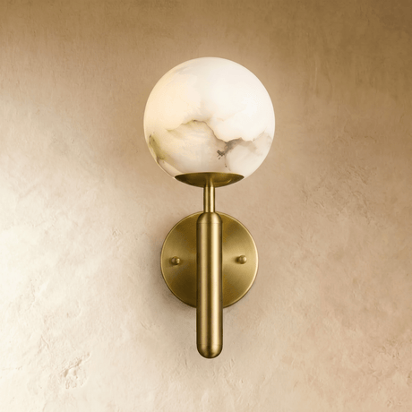 Orbis Alabaster Wall Lamp - Residence Supply