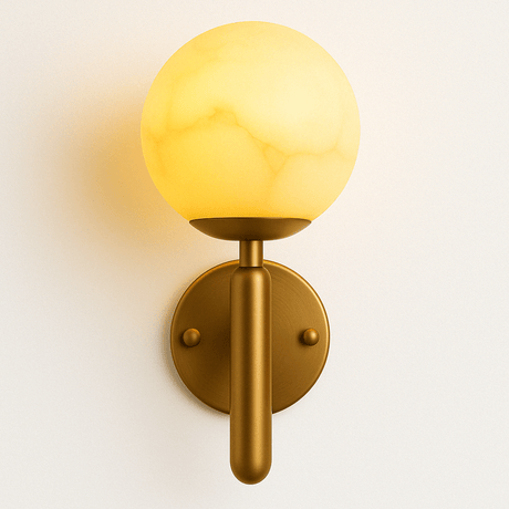 Orbis Alabaster Wall Lamp - Residence Supply