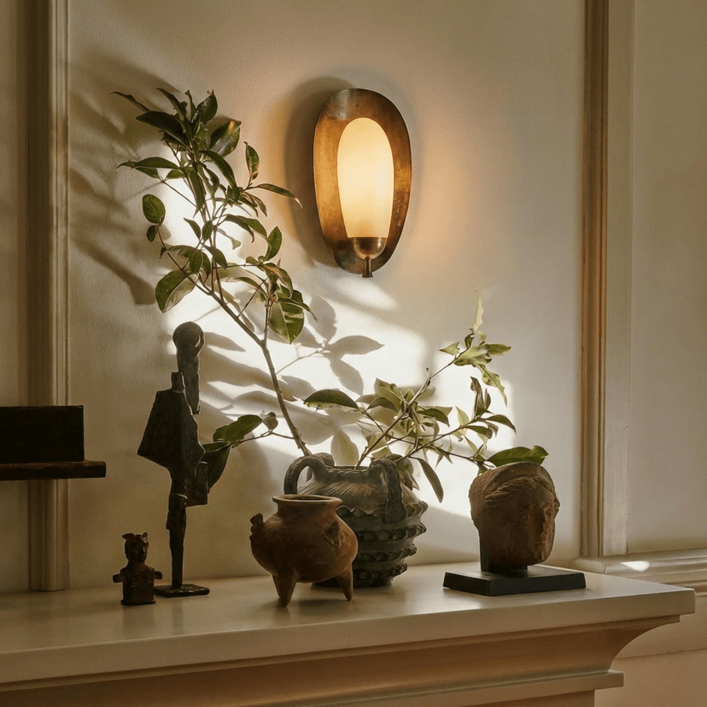 Orvane Alabaster Wall Lamp - Residence Supply
