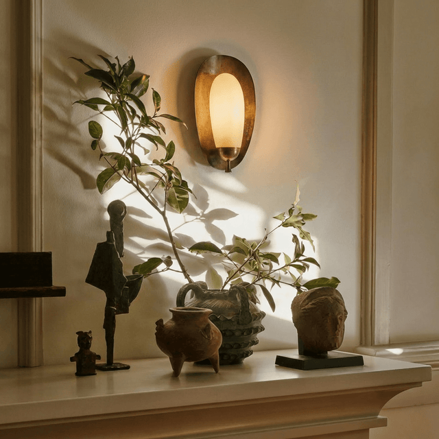 Orvane Alabaster Wall Lamp - Residence Supply