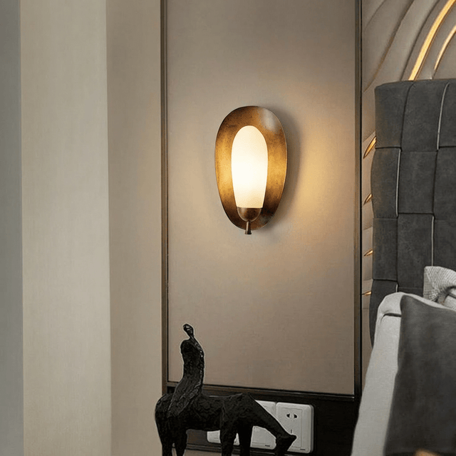 Orvane Alabaster Wall Lamp - Residence Supply