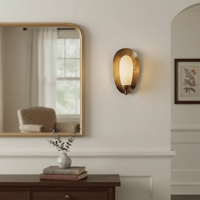 Orvane Alabaster Wall Lamp - Residence Supply