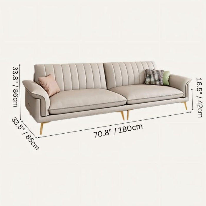 Ostium Arm Sofa Size