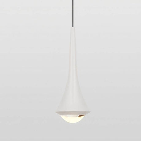 Osvet Pendant Light in white aluminum finish with a sleek, modern design, ideal for contemporary interiors.