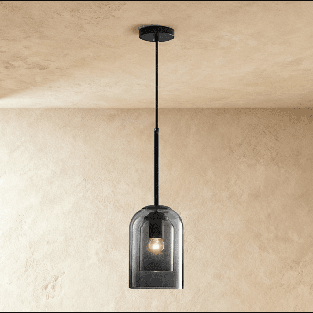 Otzara Pendant Light - Modern Glass & Brass Design. – Residence Supply