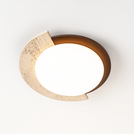 Ozama Travertine Lamp - Residence Supply