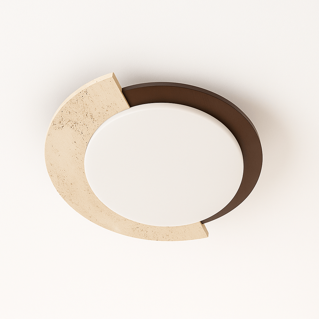Ozama Travertine Lamp - Residence Supply
