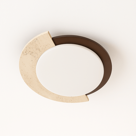 Ozama Travertine Lamp - Residence Supply