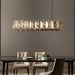 Parai Linear Chandelier - Contemporary Lighting for Dining Room