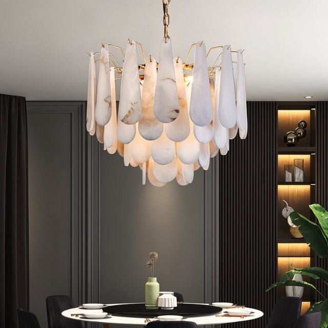 Patra Alabaster Chandelier Light