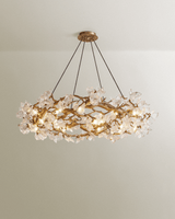 Petala Crystal Round Chandelier - Residence Supply